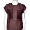 Blusa garza manica aletta