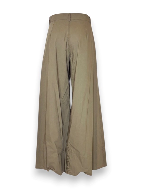 Pantalone palazzo farfalla popeline