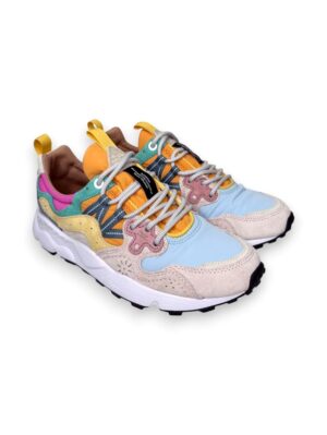 Sneakers suede nylon