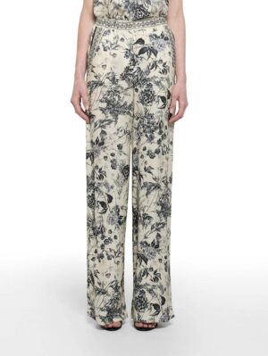 Pantalone palazzo stampa giapponese