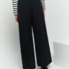Pantalone palazzo crepe