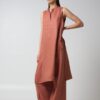 Abito smanicato/gilet lino