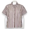 Camiciotto over rigato cotone