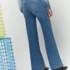 Jeans flare over