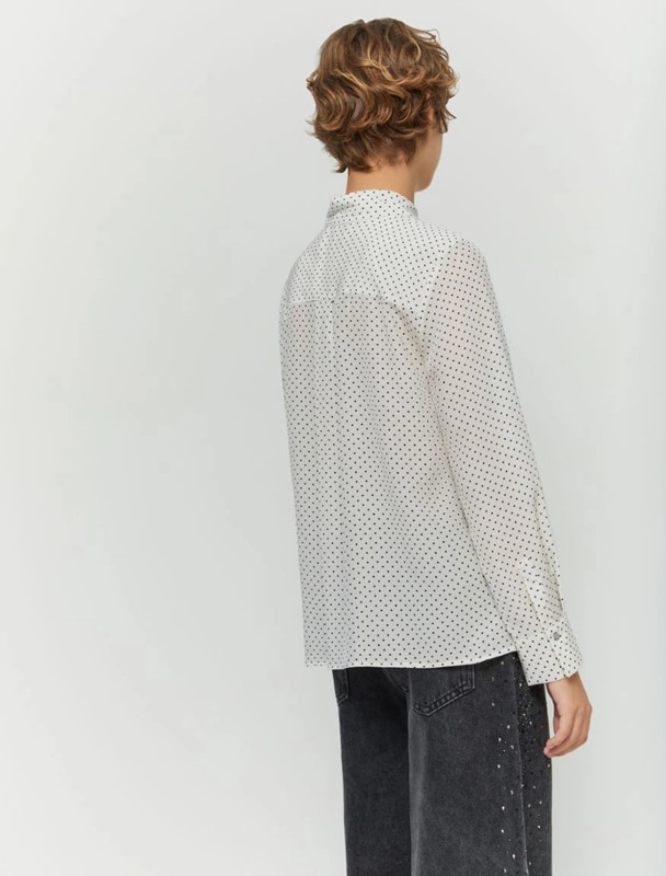 Camicia seta pois