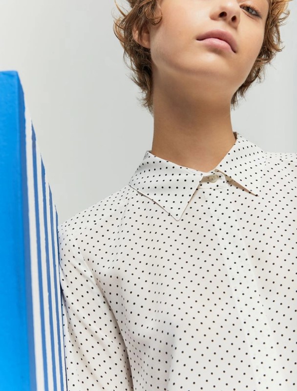 Camicia seta pois