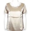 T-shirt girocollo viscosa