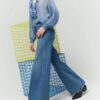 Jeans flare over