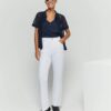 Pantalone flare cotone strech