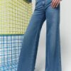 Jeans flare over