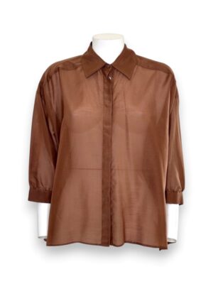 Camicia over manica lunga