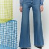 Jeans flare over