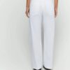 Pantalone flare cotone strech