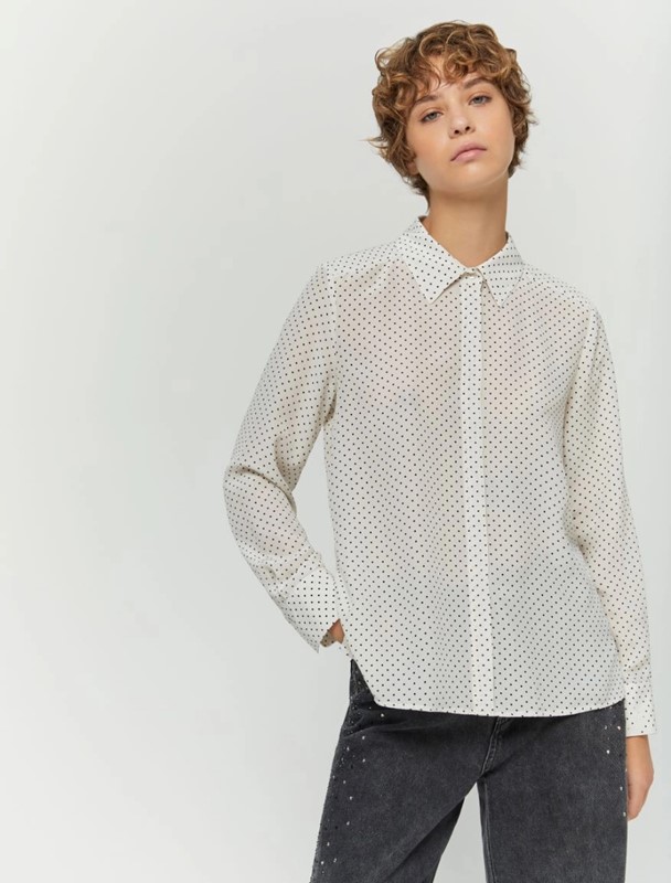 Camicia seta pois