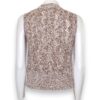 Gilet fettuccia melange lurex