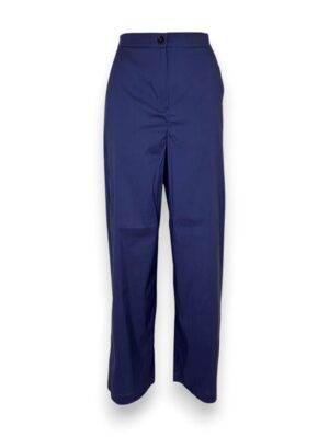 Pantalone palazzo popeline strech