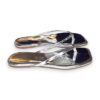 Infradito square toe lily mirror
